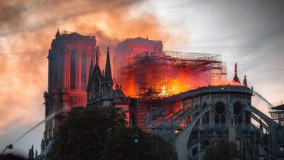 Notre-Dame on Fire Notre-Dame on Fire